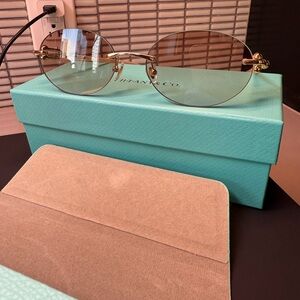 Tiffany & Co. Gold Frameless Glasses